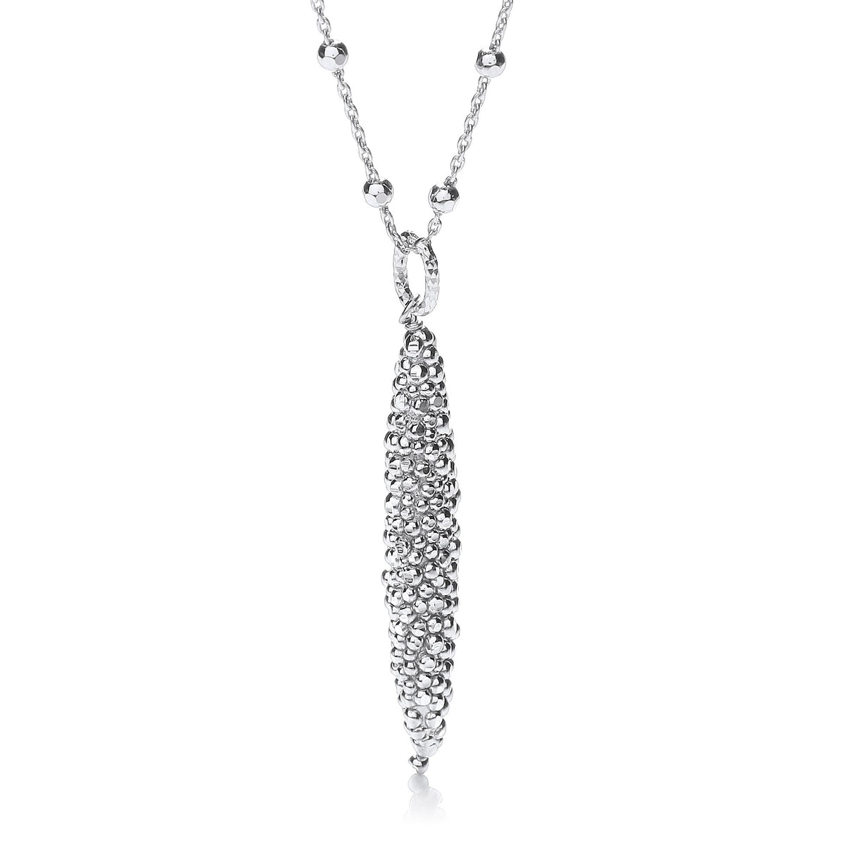 Corn Shape Grain Finish Necklace 17&quot;/43cm