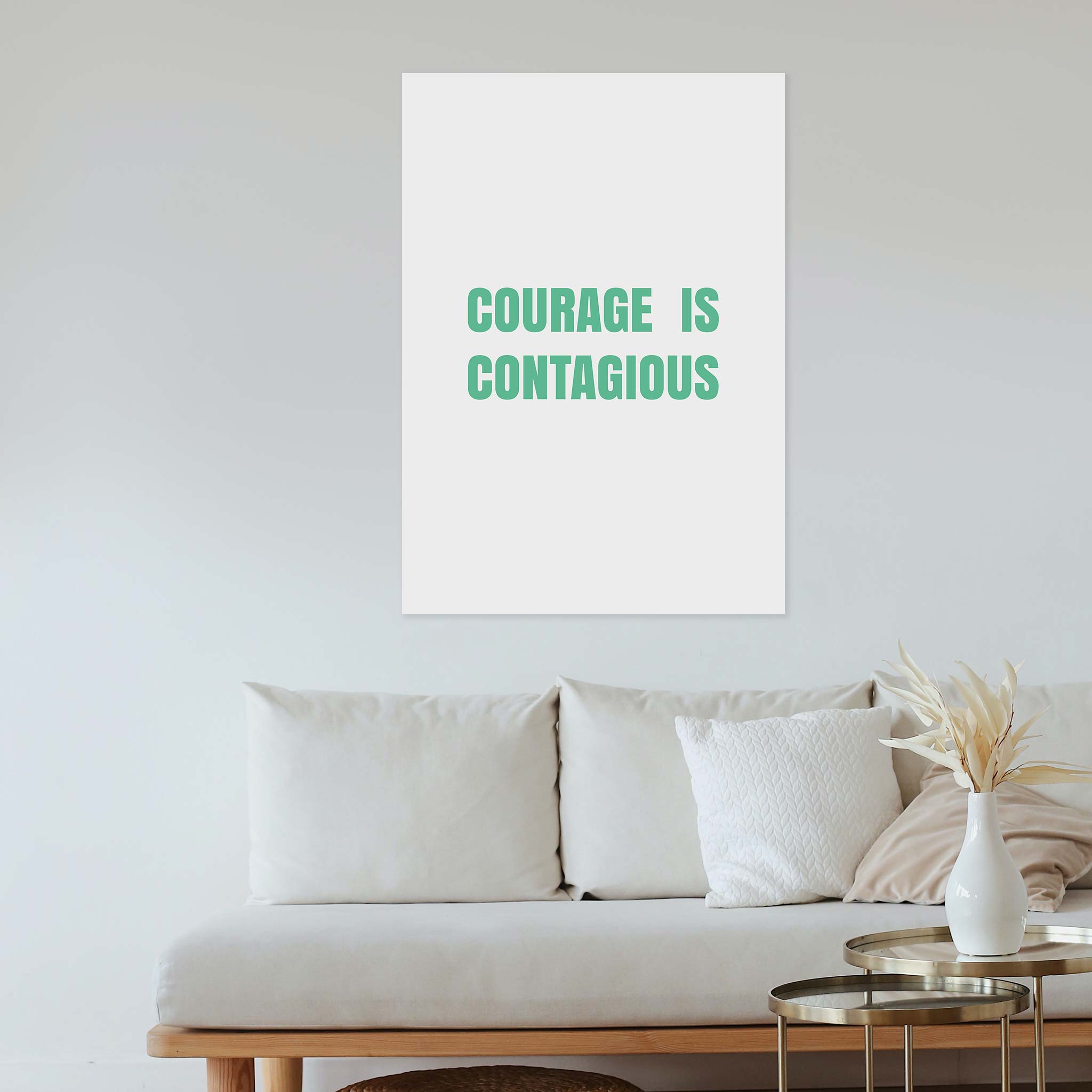 Courage is contagious