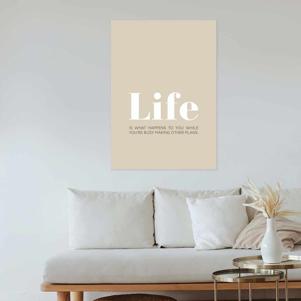 Life is what happens to you while you’re busy making other plans