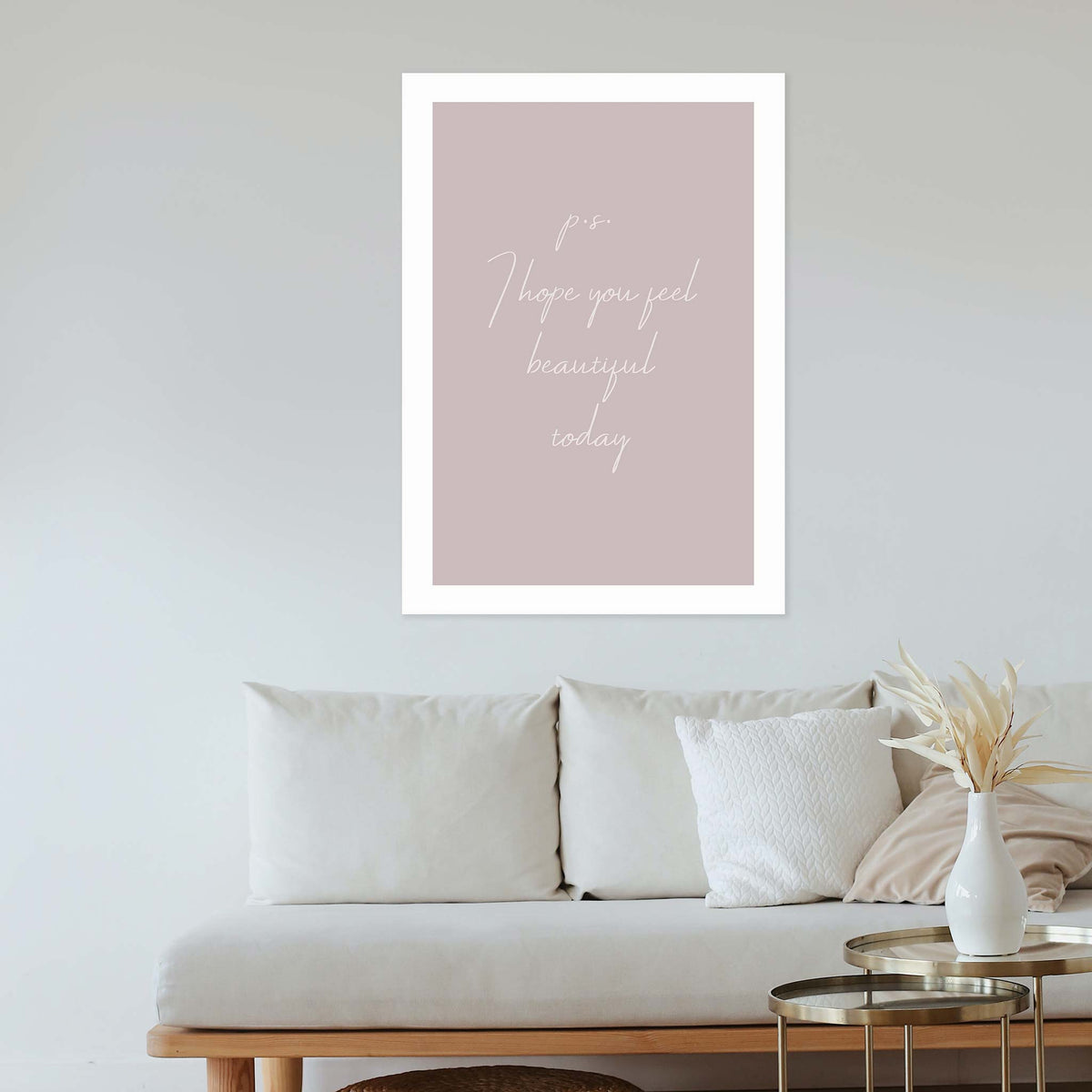 P.s. I hope you feel beautiful today