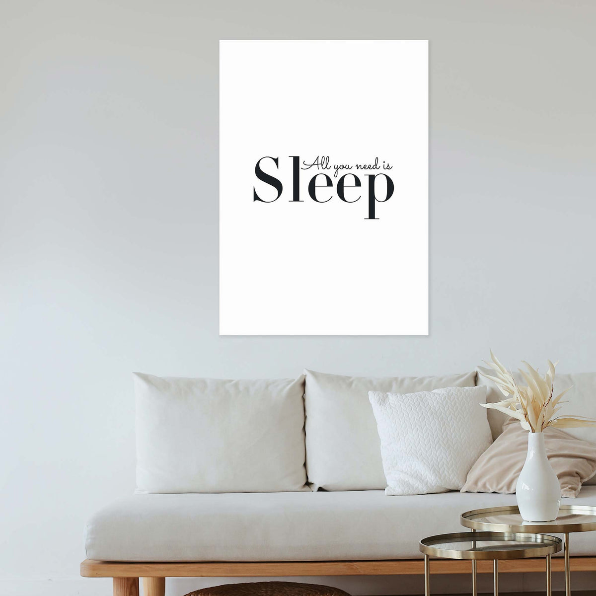 All you need is sleep