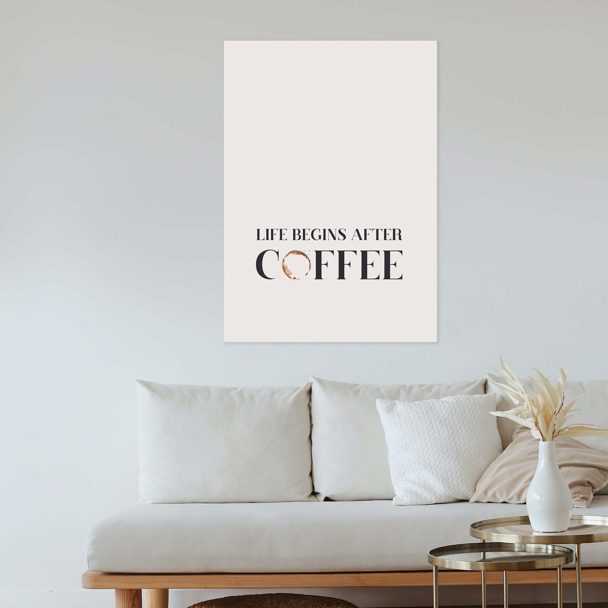 Life begins after coffee