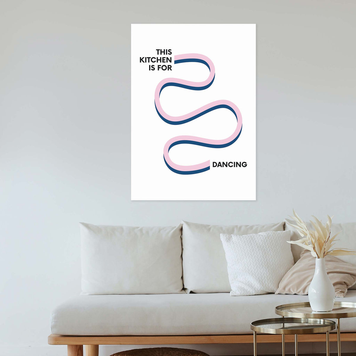 This kitchen is for dancing