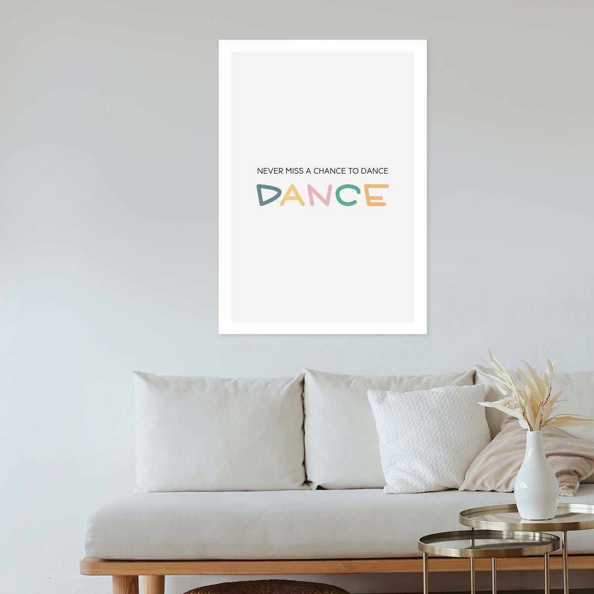 Never miss a chance to dance