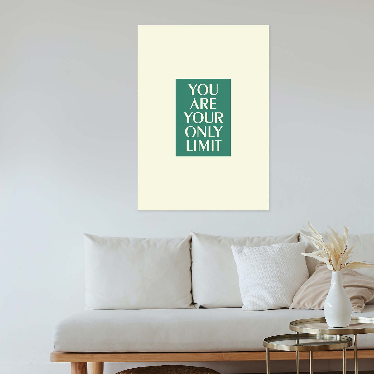 You are your only limit