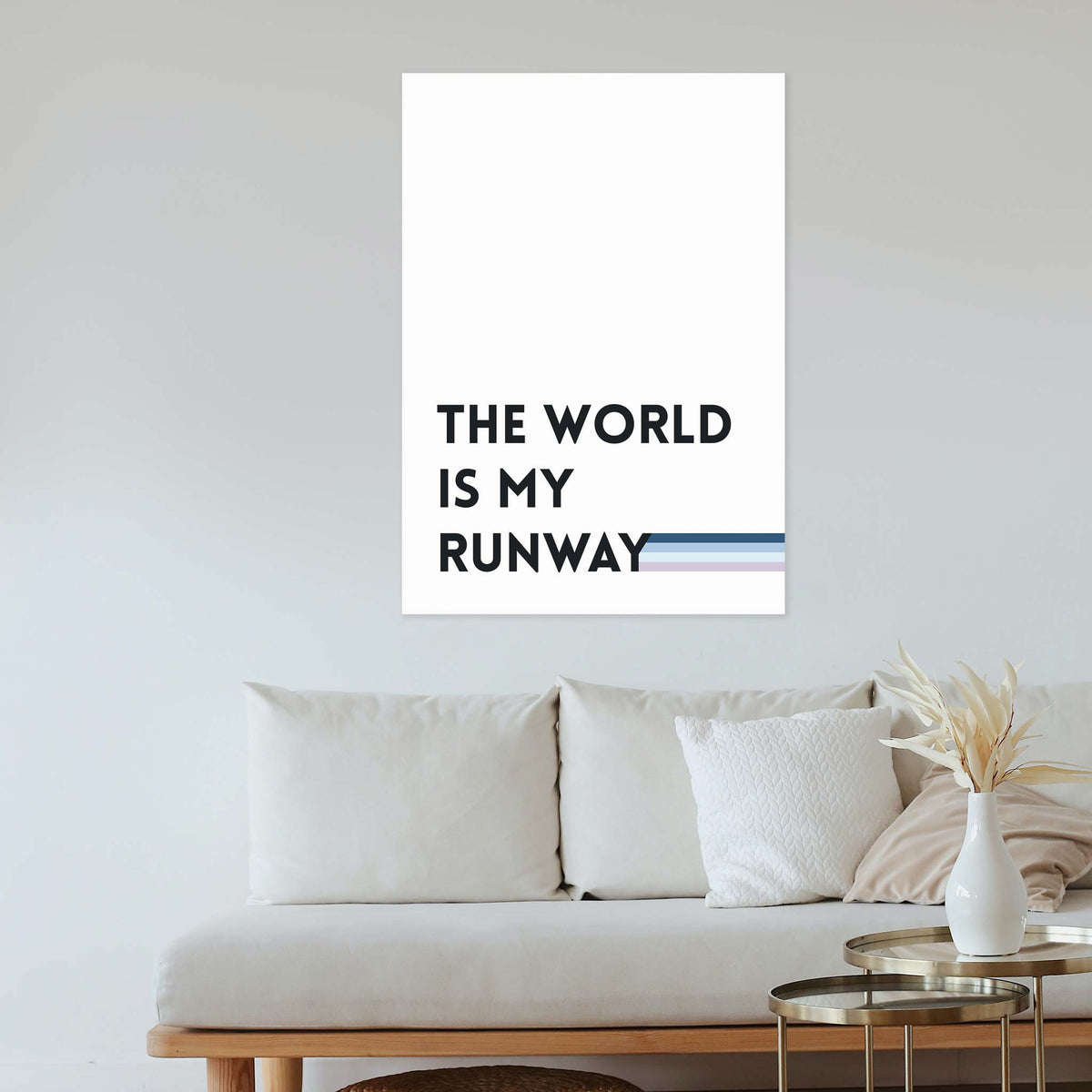 The world is my runway