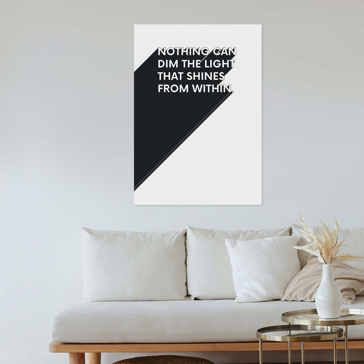 Nothing can dim the light that shines from within