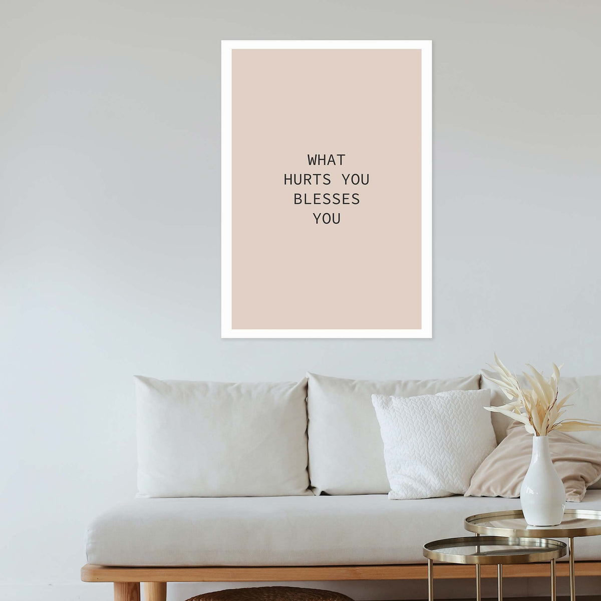 What hurts you blesses you