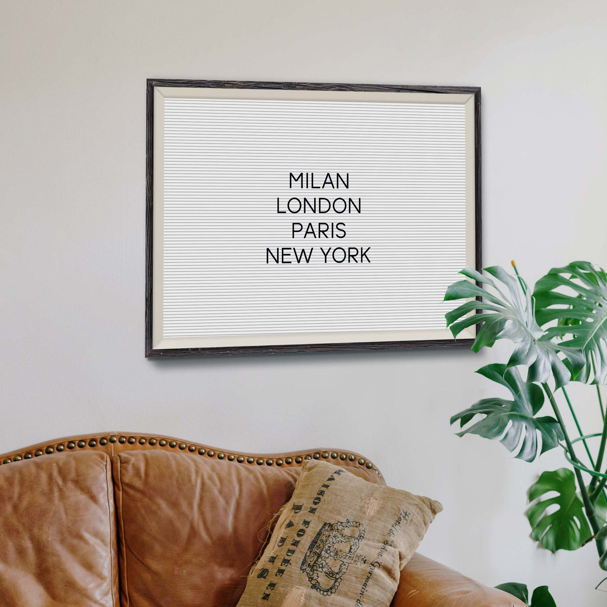 London, Paris, New York, Milan