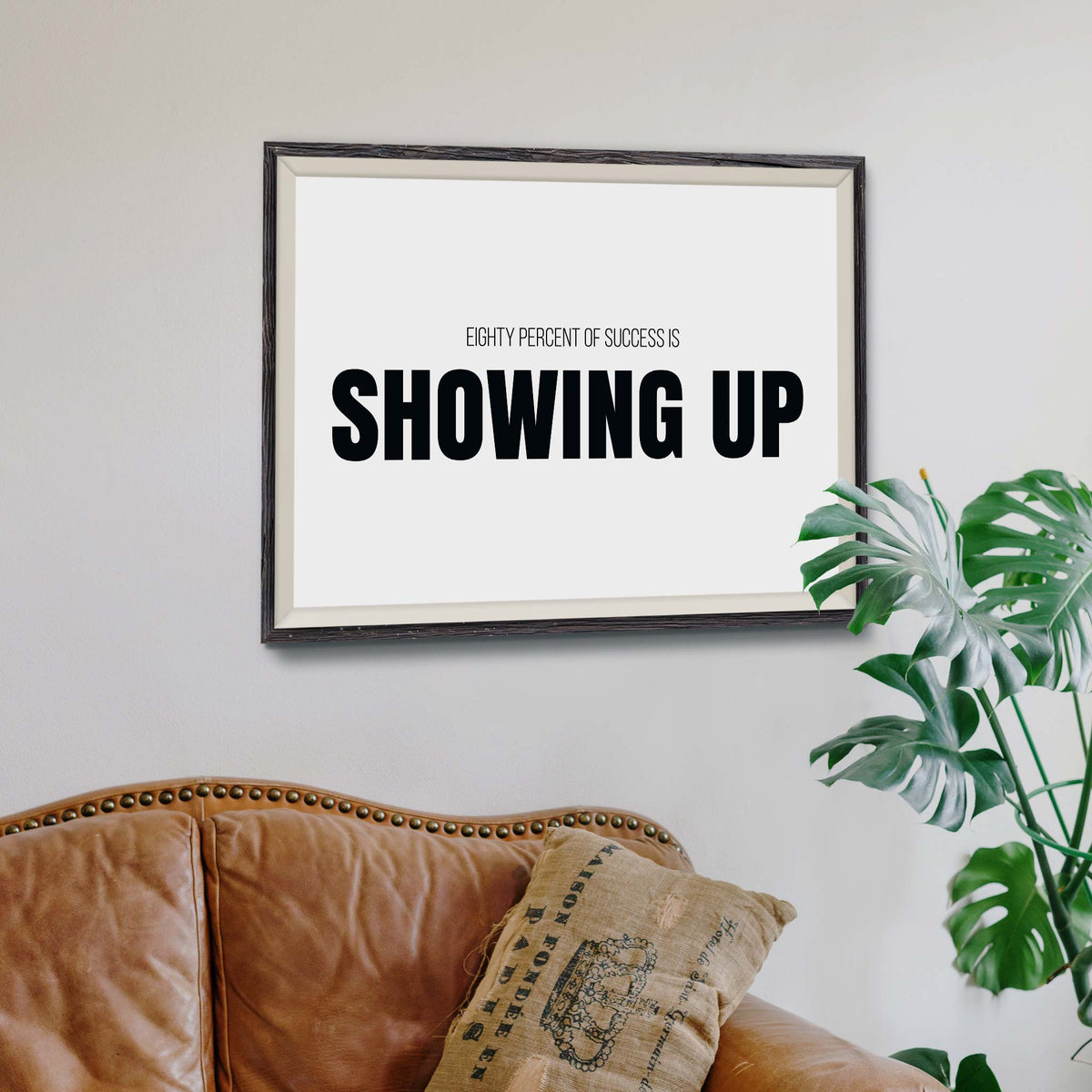 Eighty percent of success is showing up