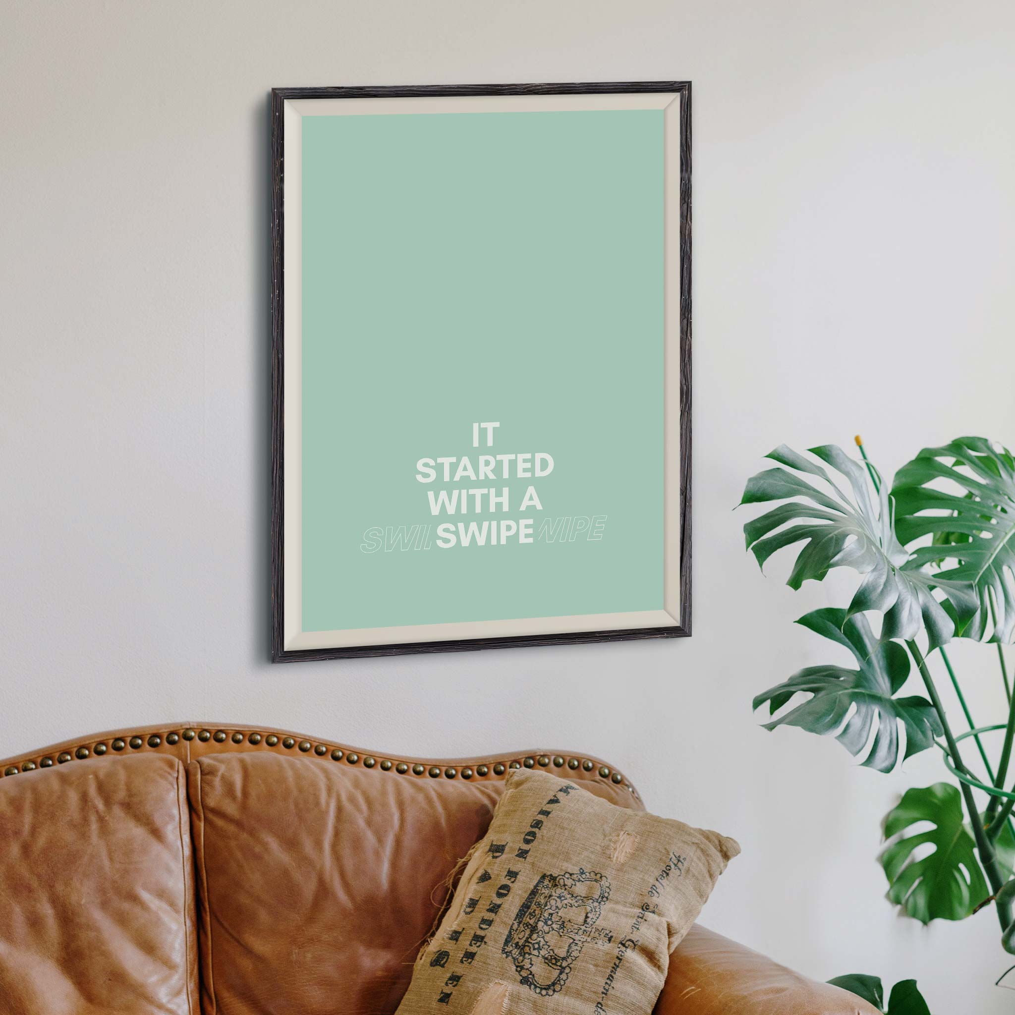 It started with a swipe