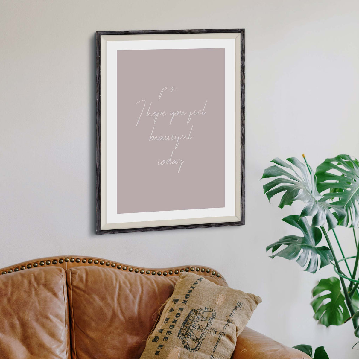 P.s. I hope you feel beautiful today