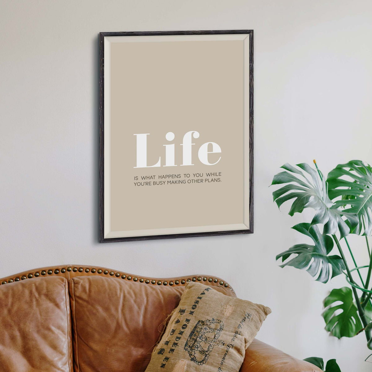 Life is what happens to you while you’re busy making other plans