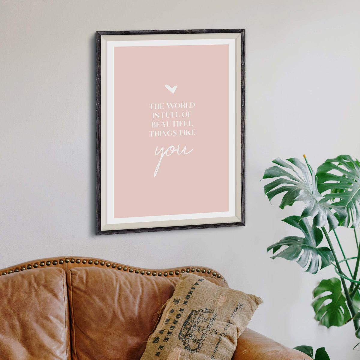 The world is full of beautiful things like you