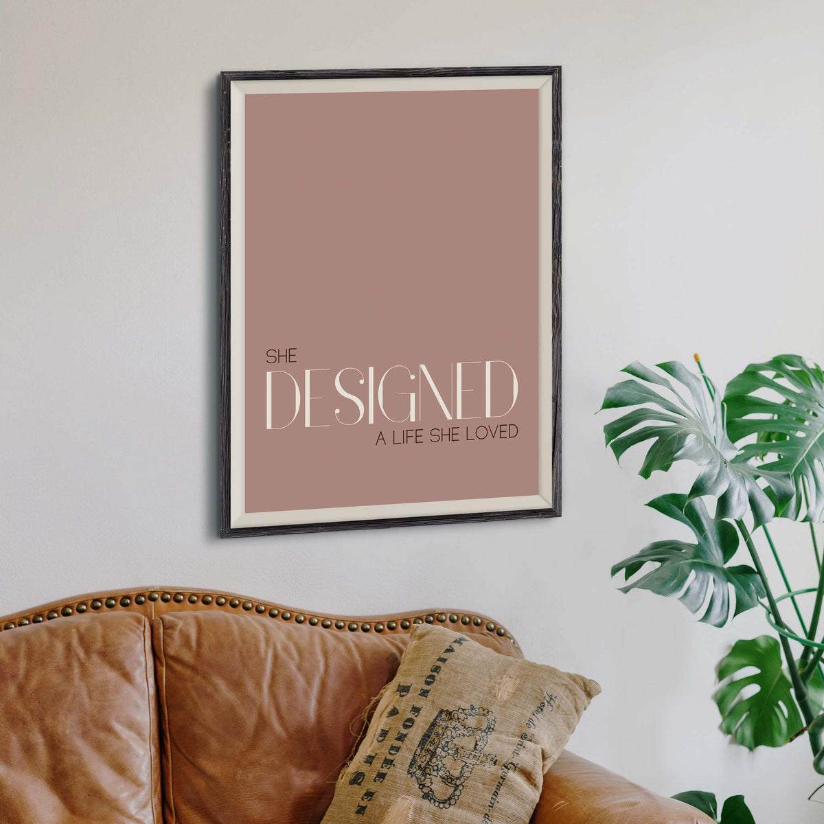 She designed a life she loved