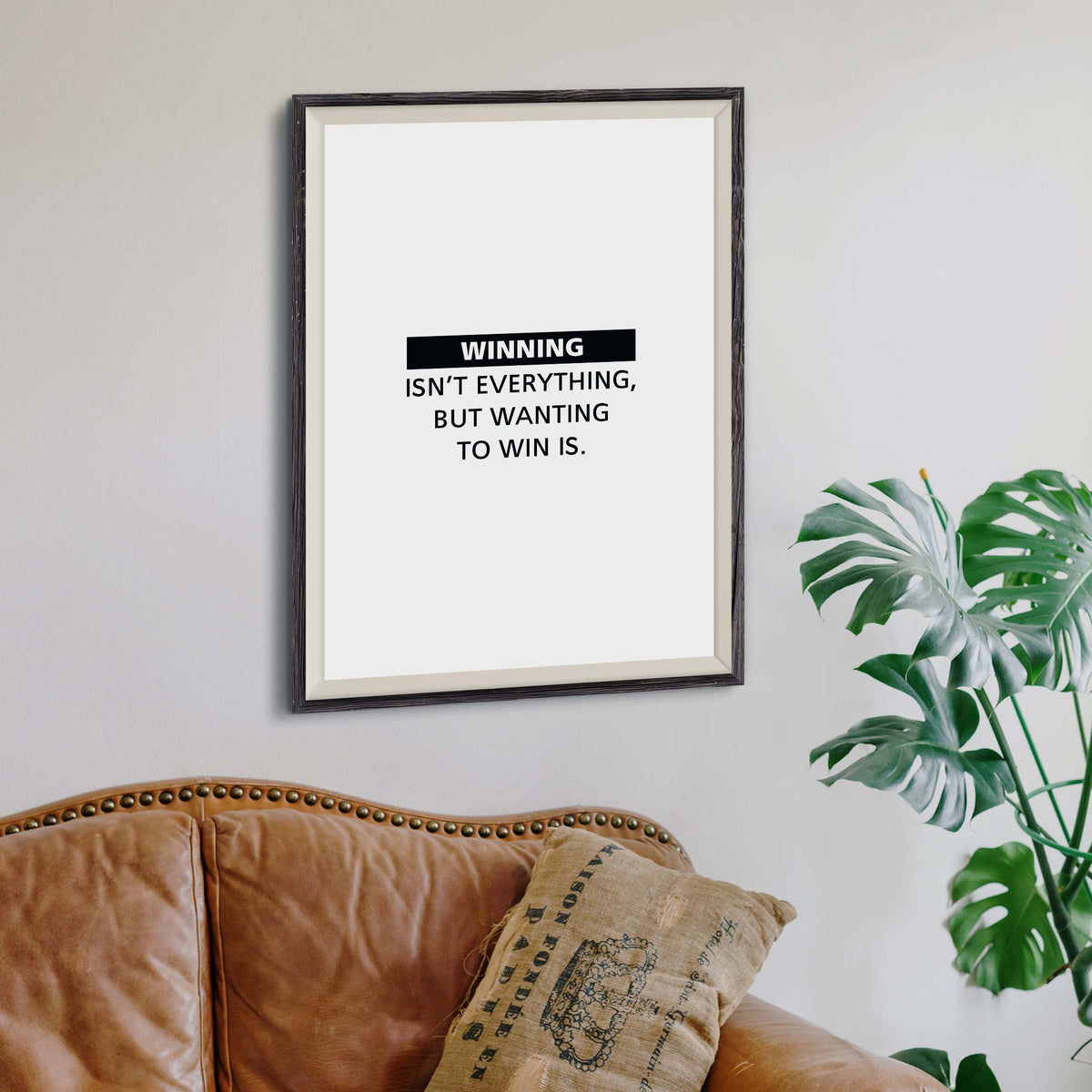 Winning isn’t everything, but wanting to win is