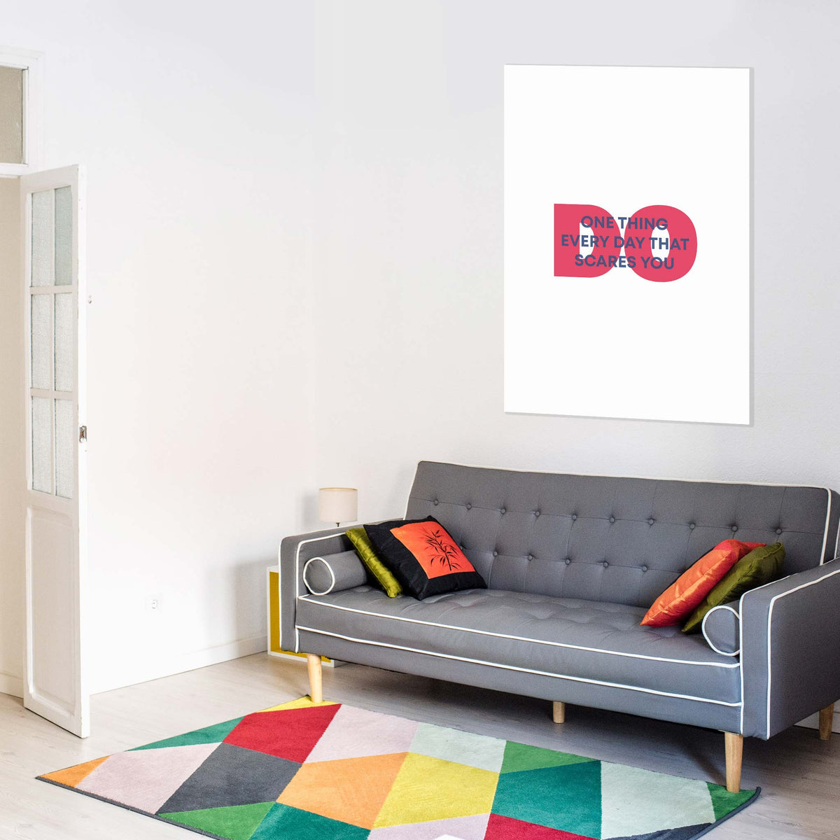 Do one thing every day that scares you