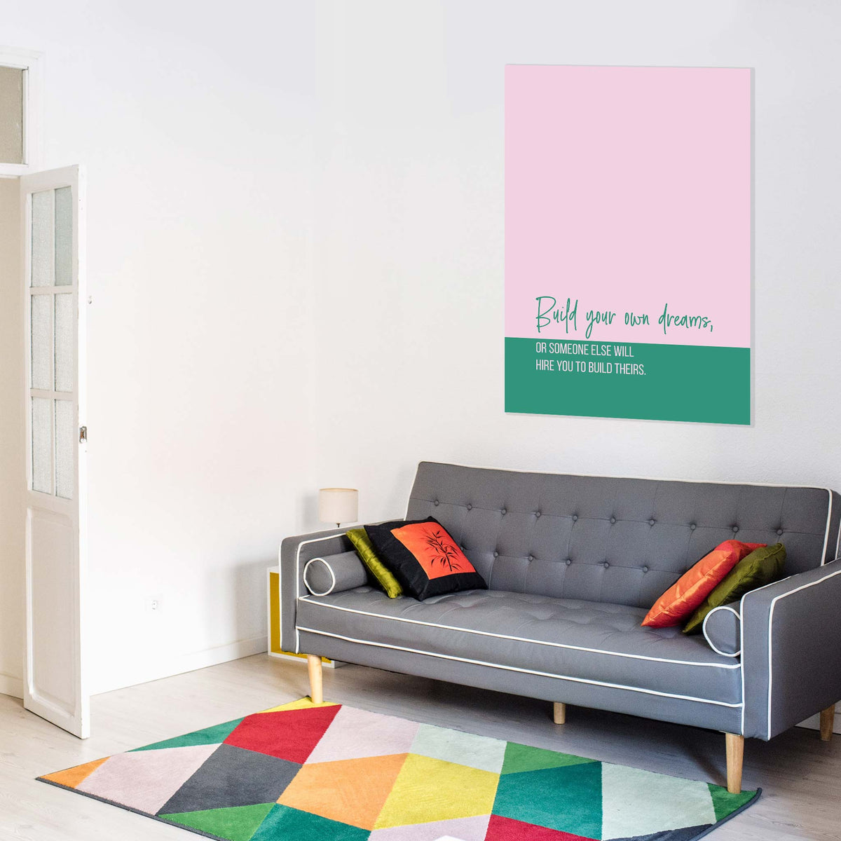 Build your own dreams, or someone else will hire you to build theirs