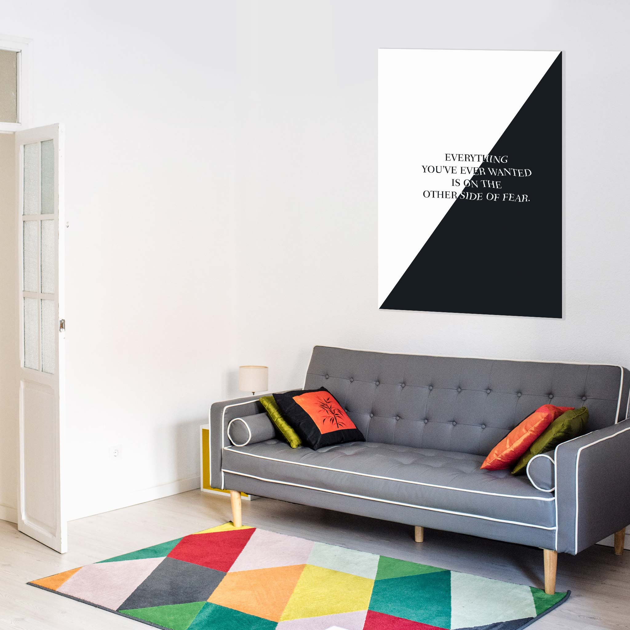 Everything you’ve ever wanted is on the other side of fear