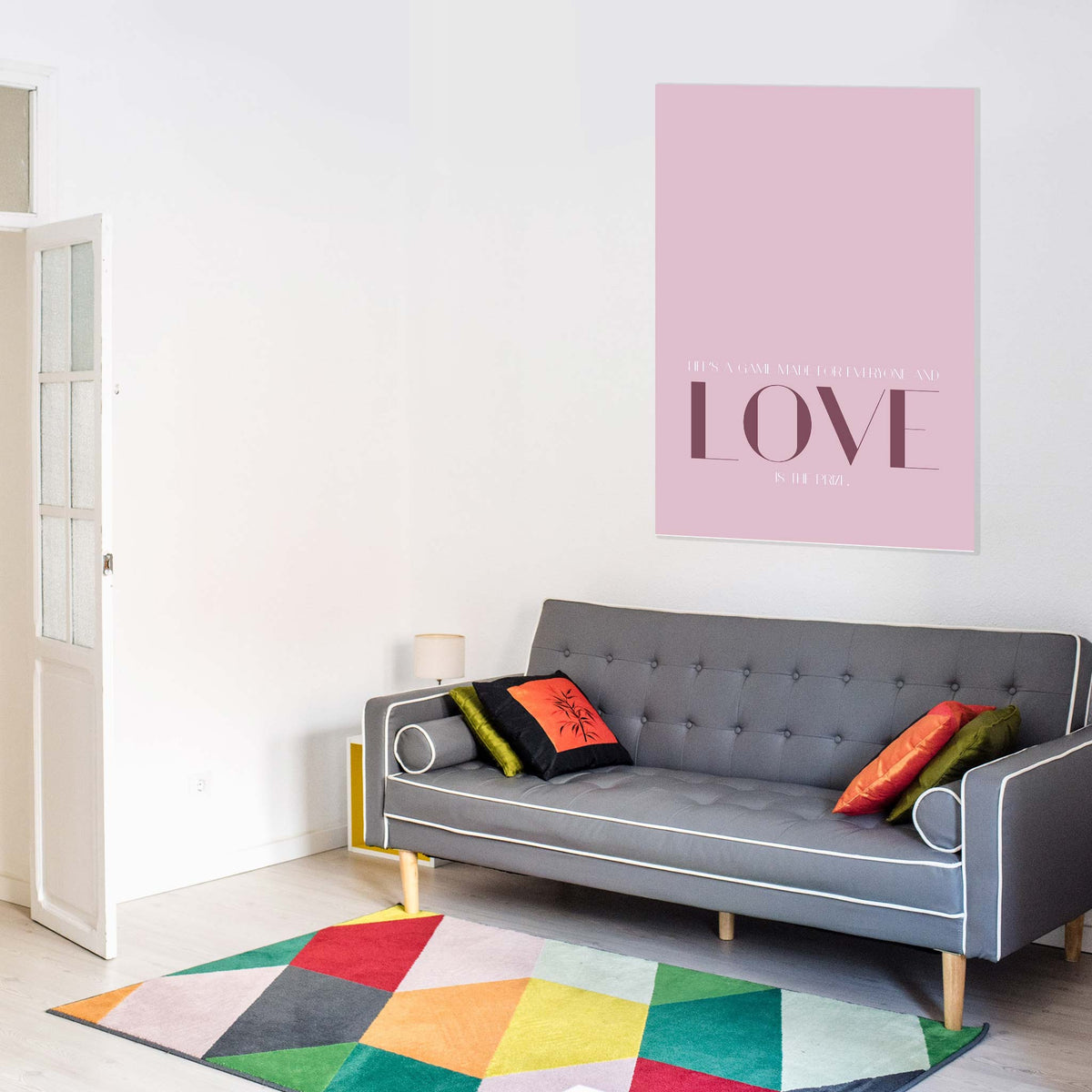 Life’s a game made for everyone and love is the prize