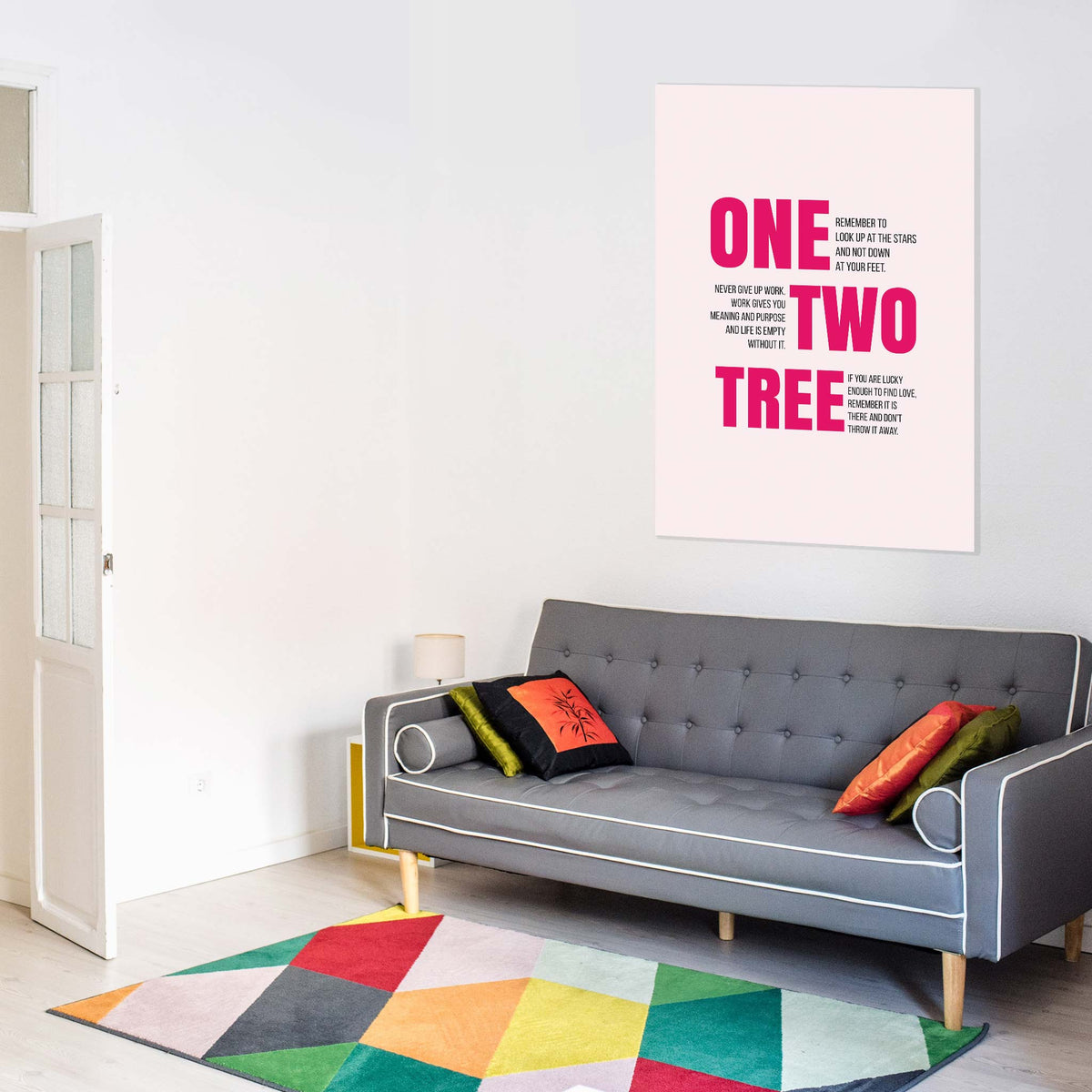 One, remember to look up at the stars and not down at your feet. Two, never give up work. Work gives you meaning and purpose and life is empty without it. Three, if you are lucky enough to find love, remember it is there and don’t throw it away