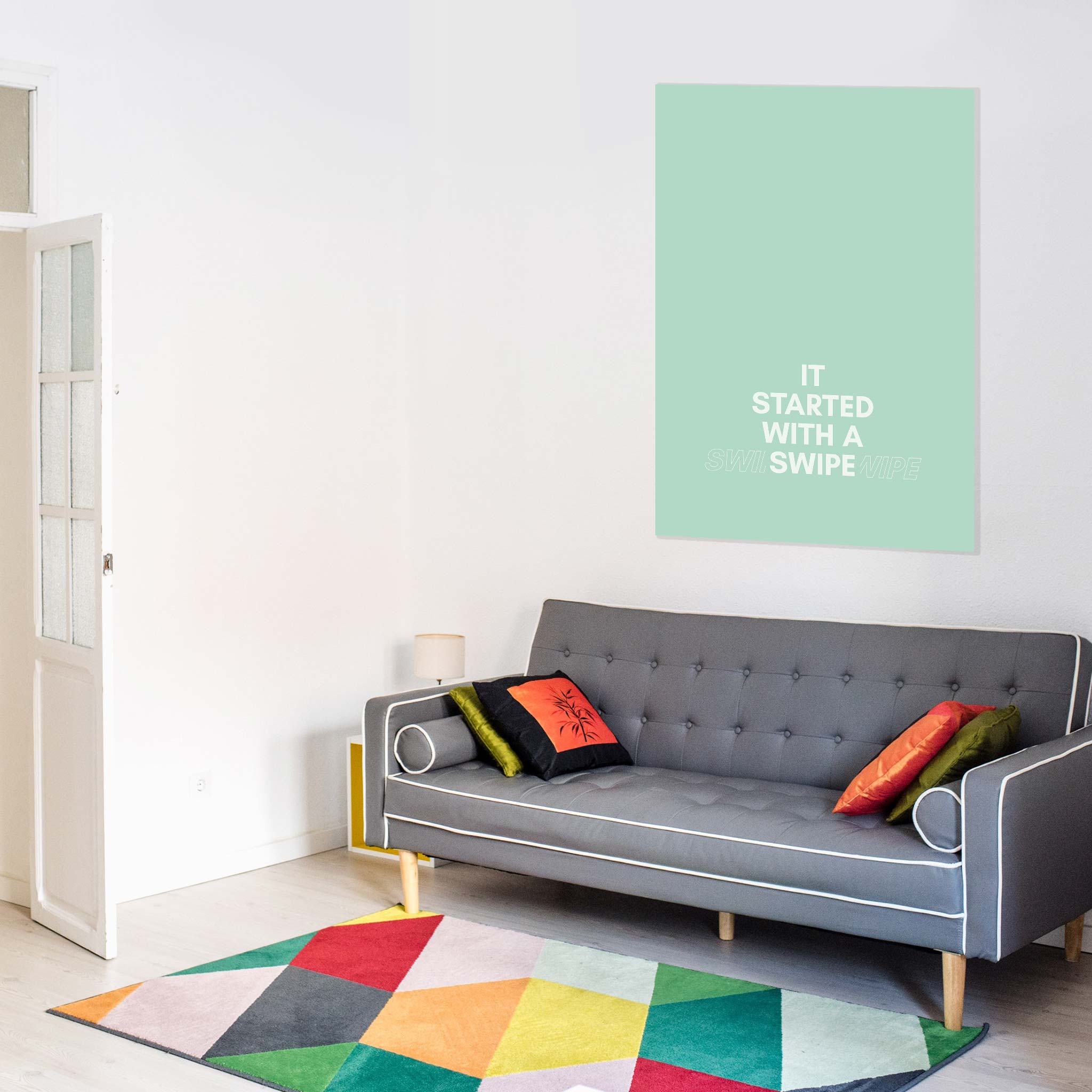 It started with a swipe