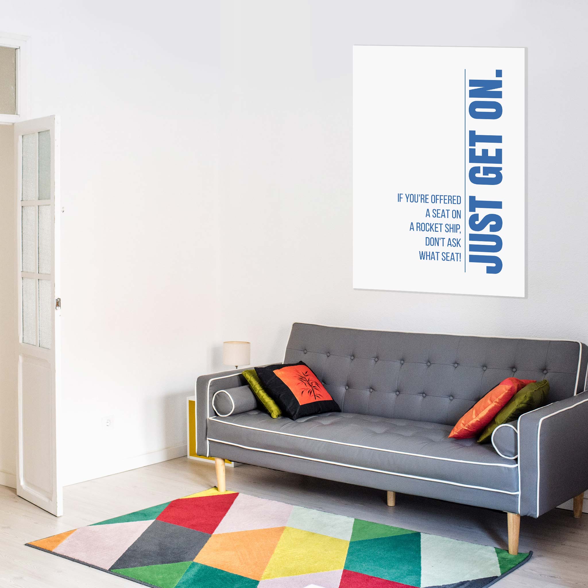 If you're offered a seat on a rocket ship, don't ask what seat! Just get on.