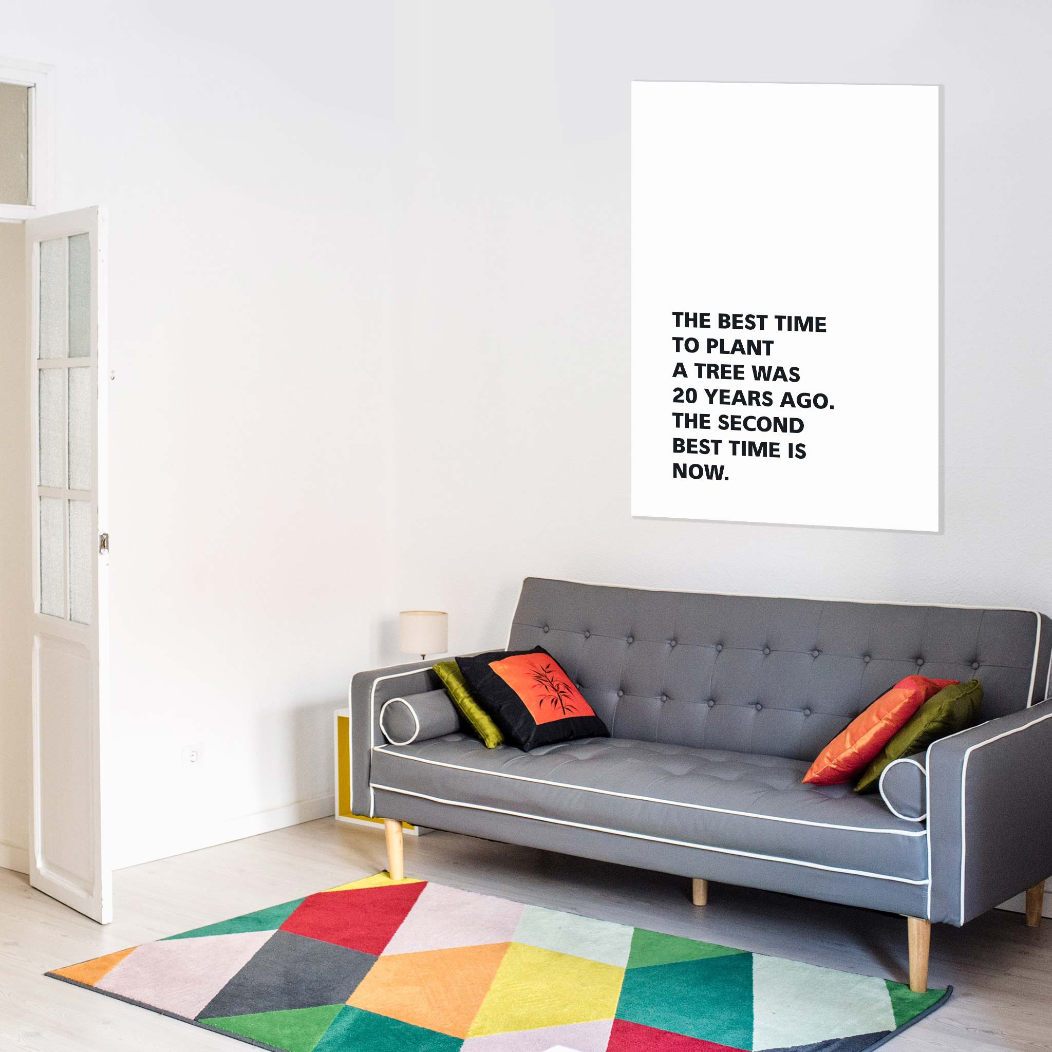 The best time to plant a tree was 20 years ago. The second best time is now