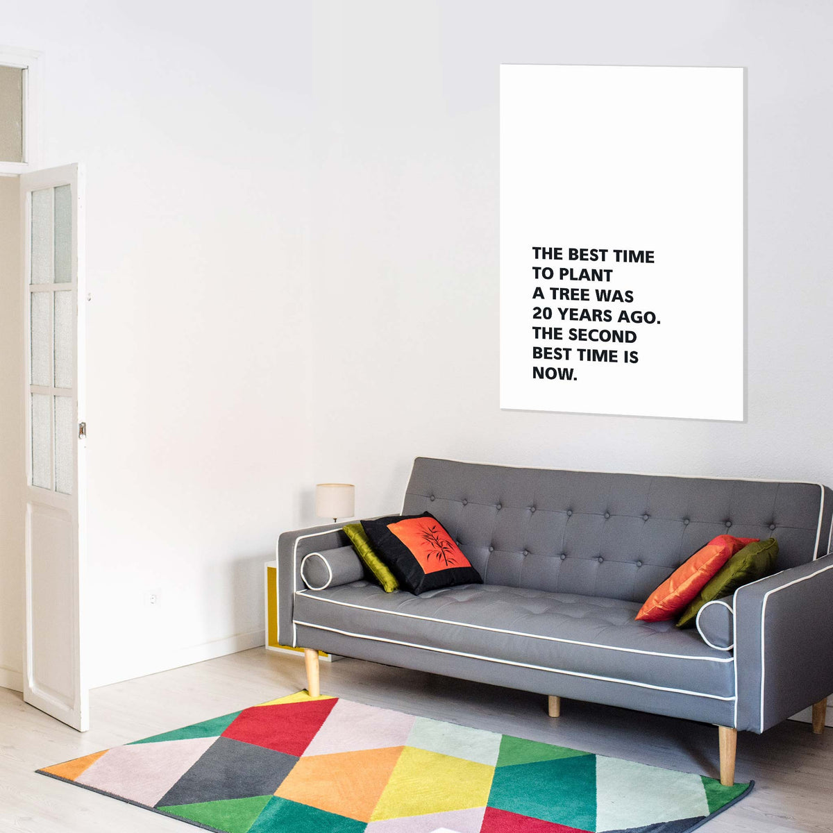 The best time to plant a tree was 20 years ago. The second best time is now