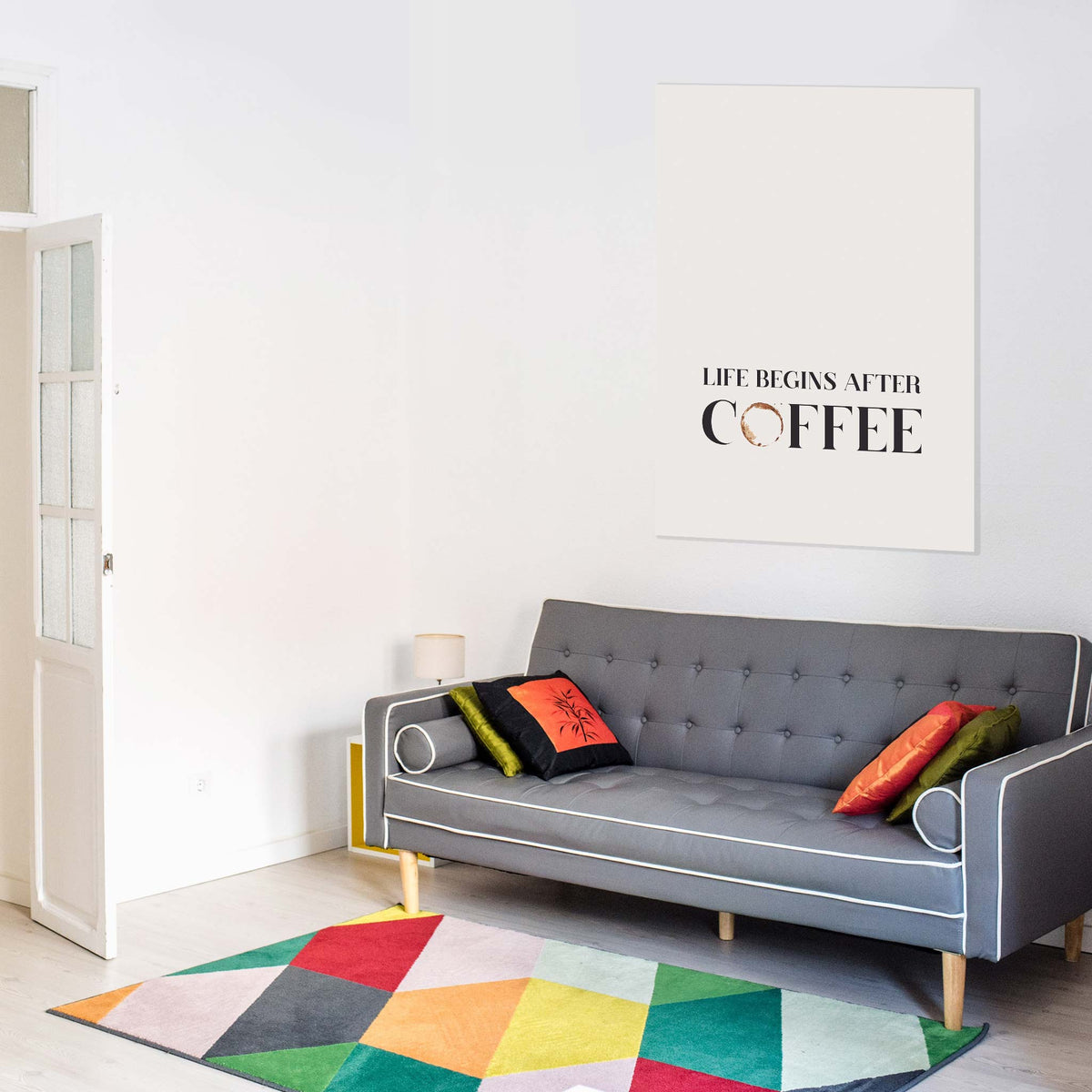 Life begins after coffee