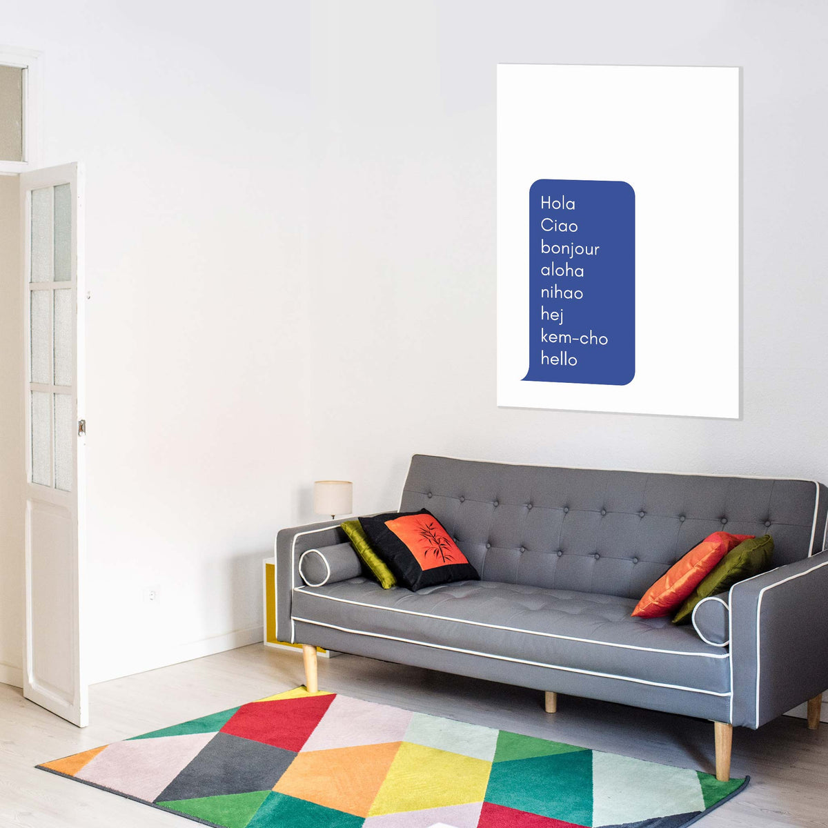 Hola Ciao bonjour aloha nihao hej kem-cho hello