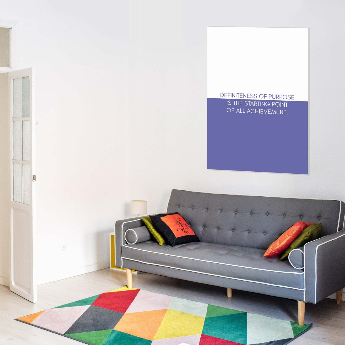 Definiteness of purpose is the starting point of all achievement