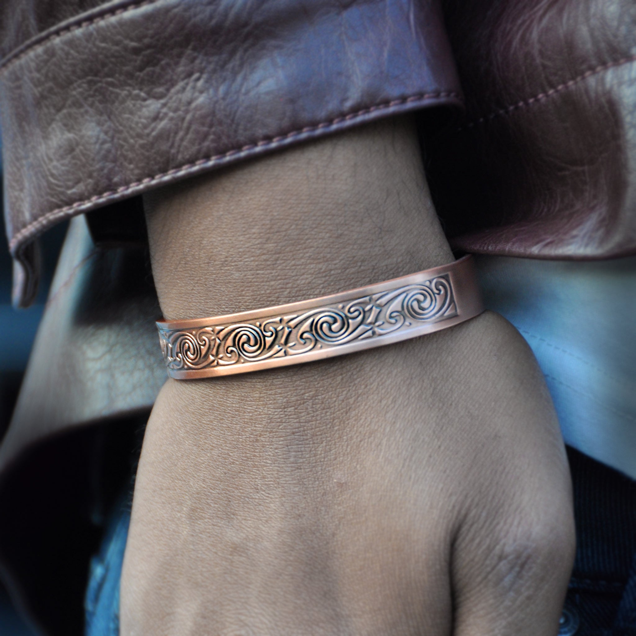 copper magnetic bracelet ALPHA Mens UK