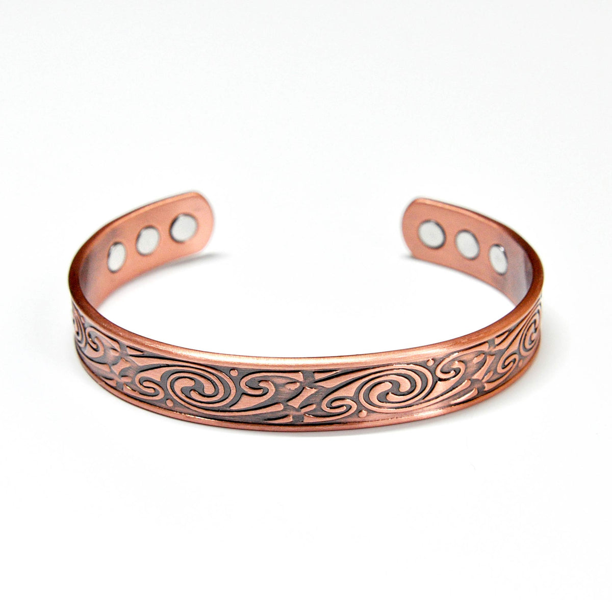 Men Bracelet MagEnergy Pure Copper Tree Of Life Magnetic Bracelet