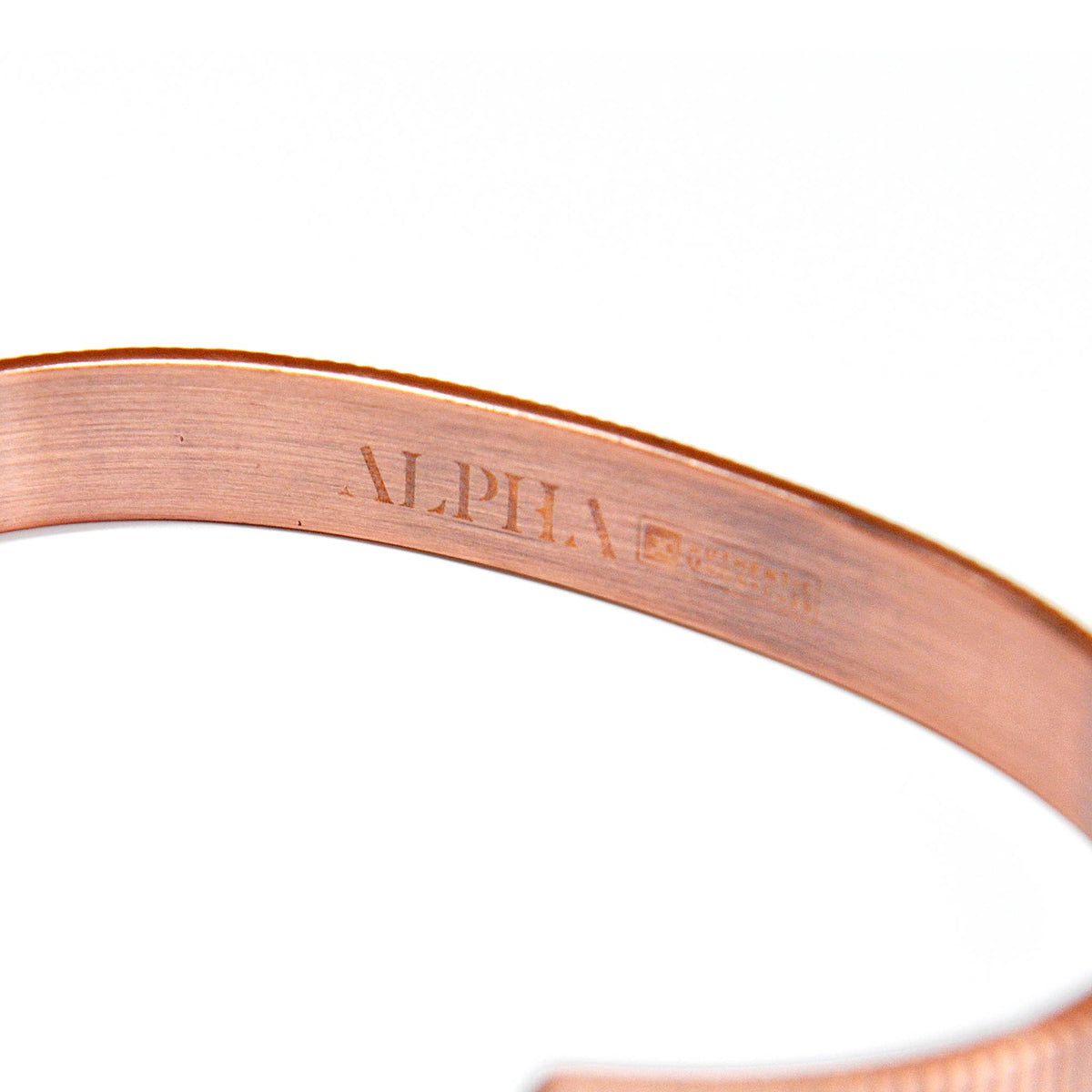 Cross copper magnetic bracelet  | ALPHA™ mens
