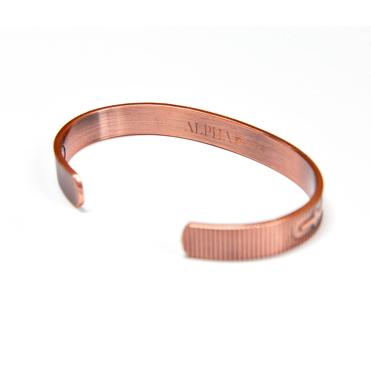 Cross copper magnetic bracelet  | ALPHA™ mens