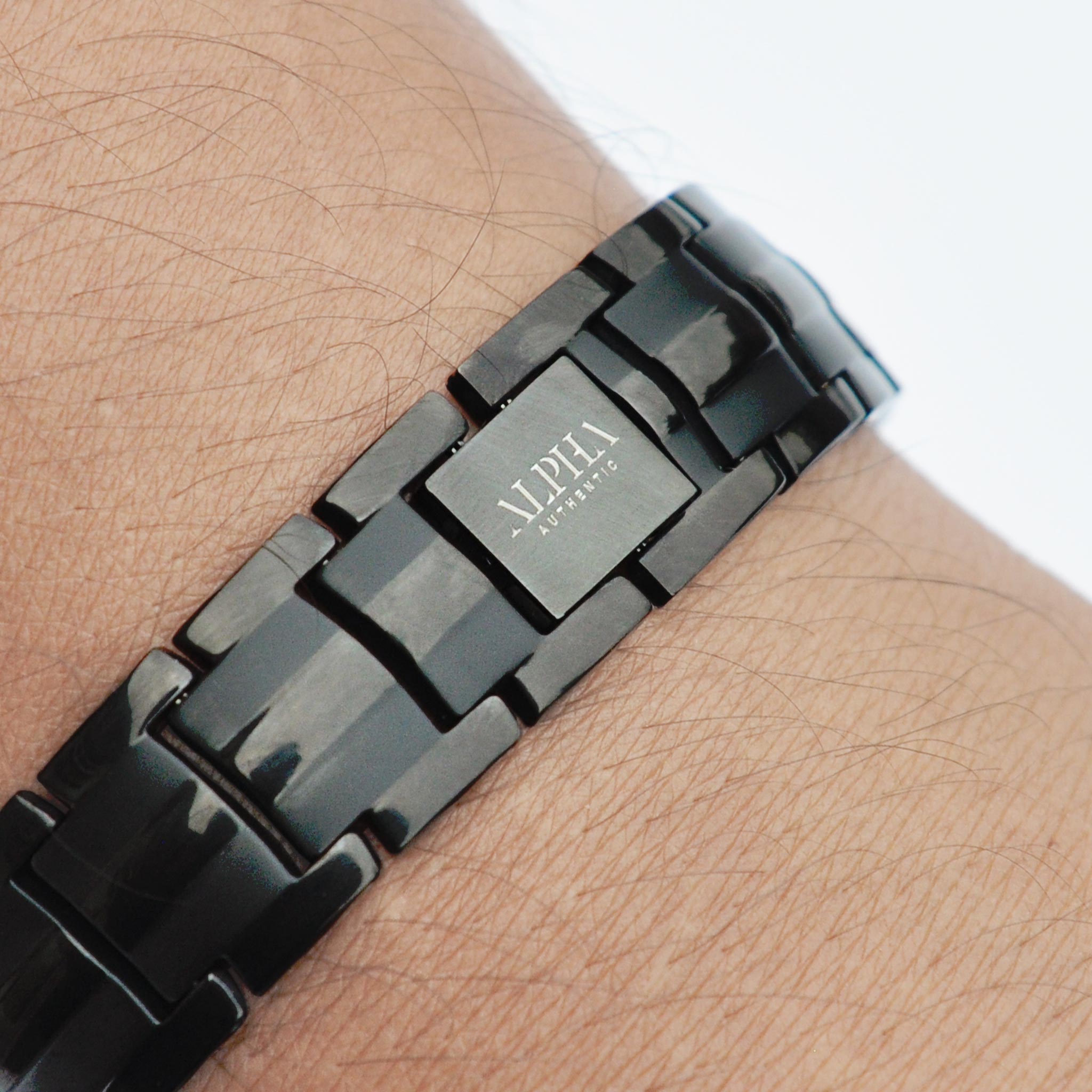 designer black bracelet