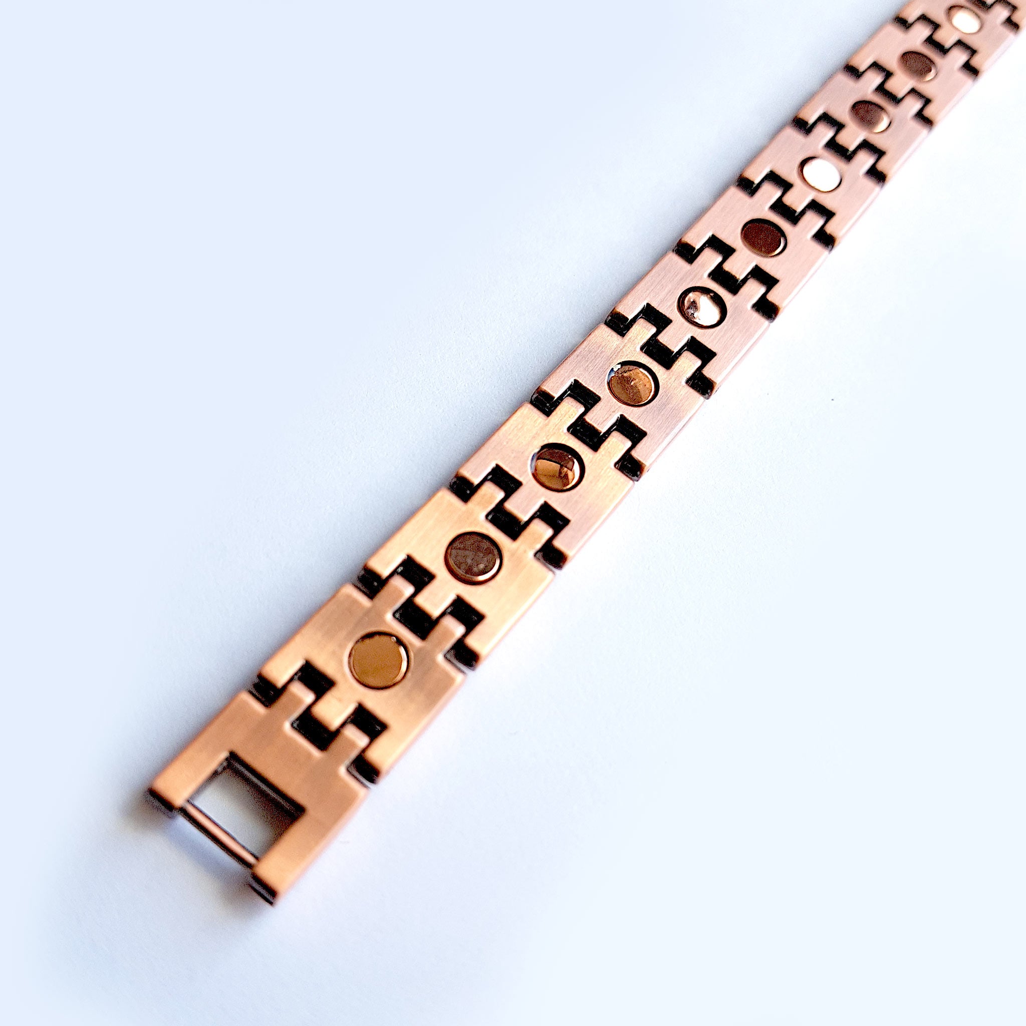 Stark Magnetic Link Copper Bracelet | ALPHA™ mens