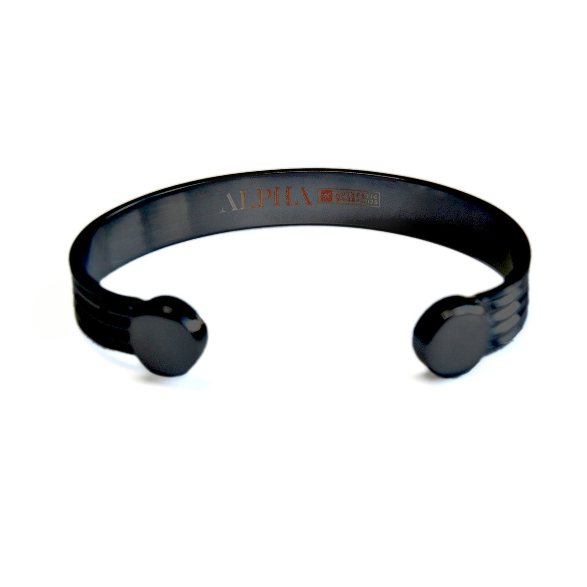 Shield copper magnetic bracelet  | ALPHA™ mens