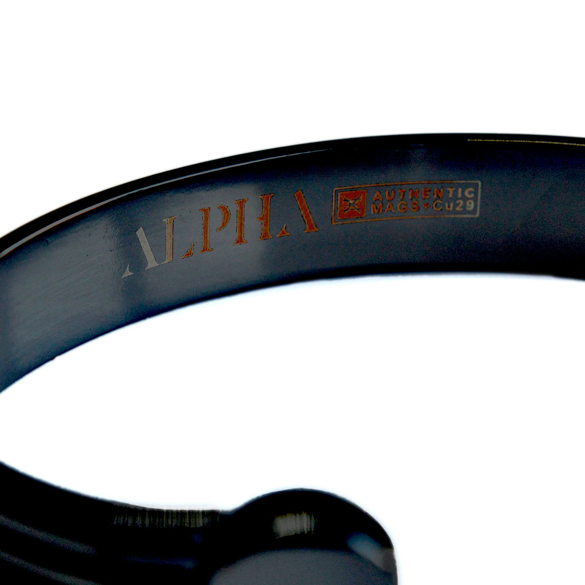 Shield copper magnetic bracelet  | ALPHA™ mens