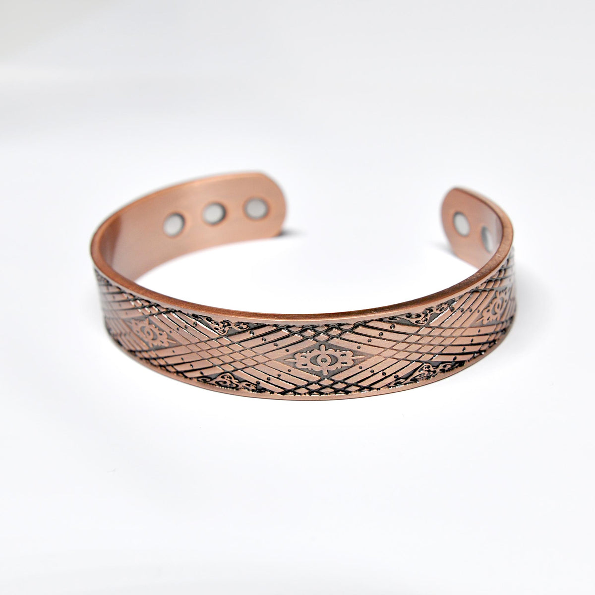 copper bracelet with magnets