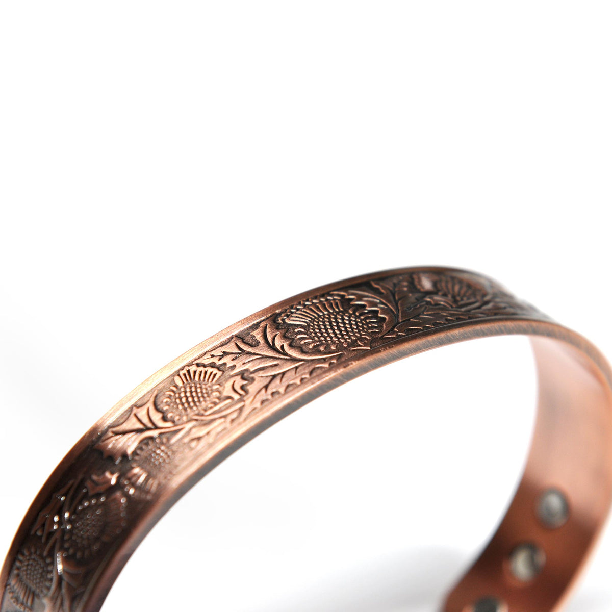 copper bracelet with magnets