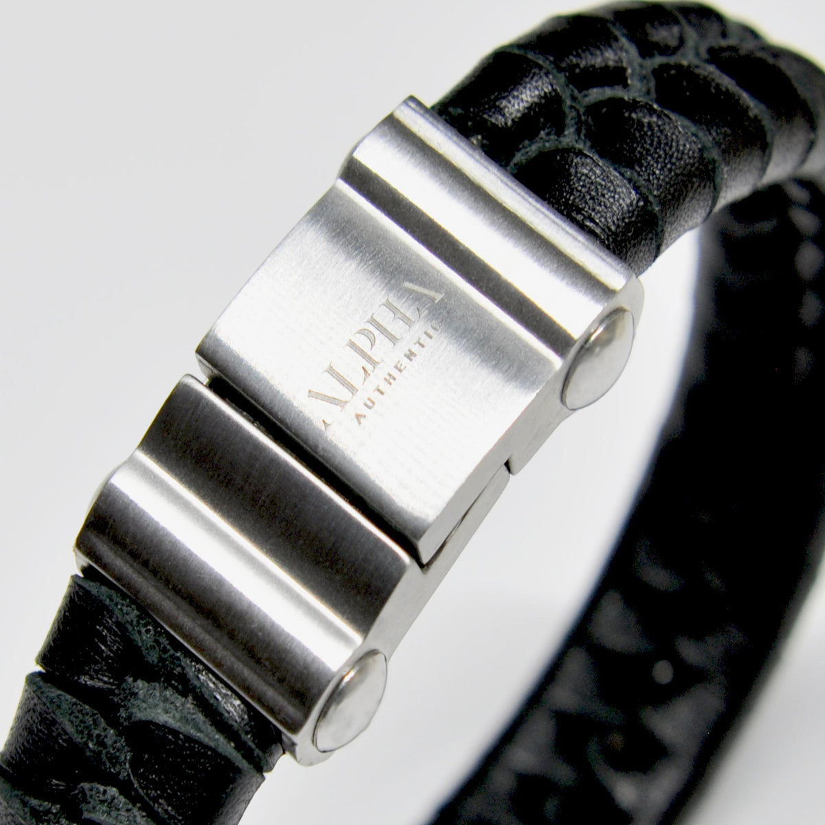 Mens leather bracelet 