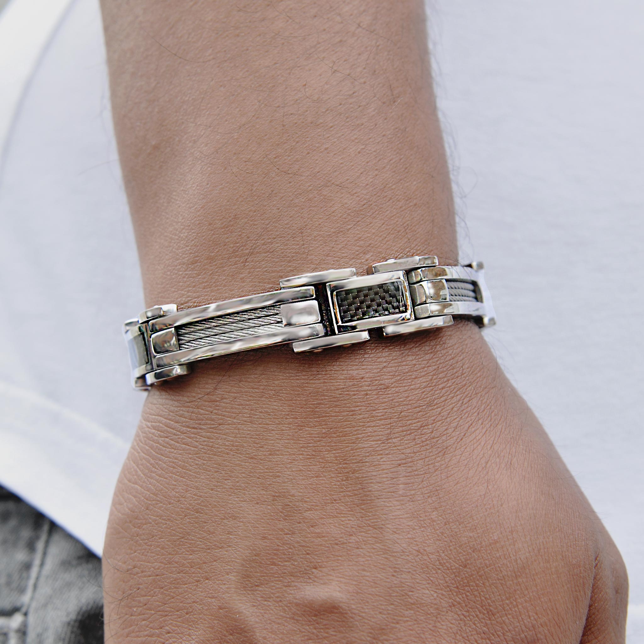 mens magnetic bracelet