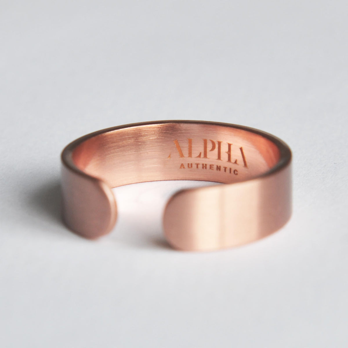 Copper magnetic ring