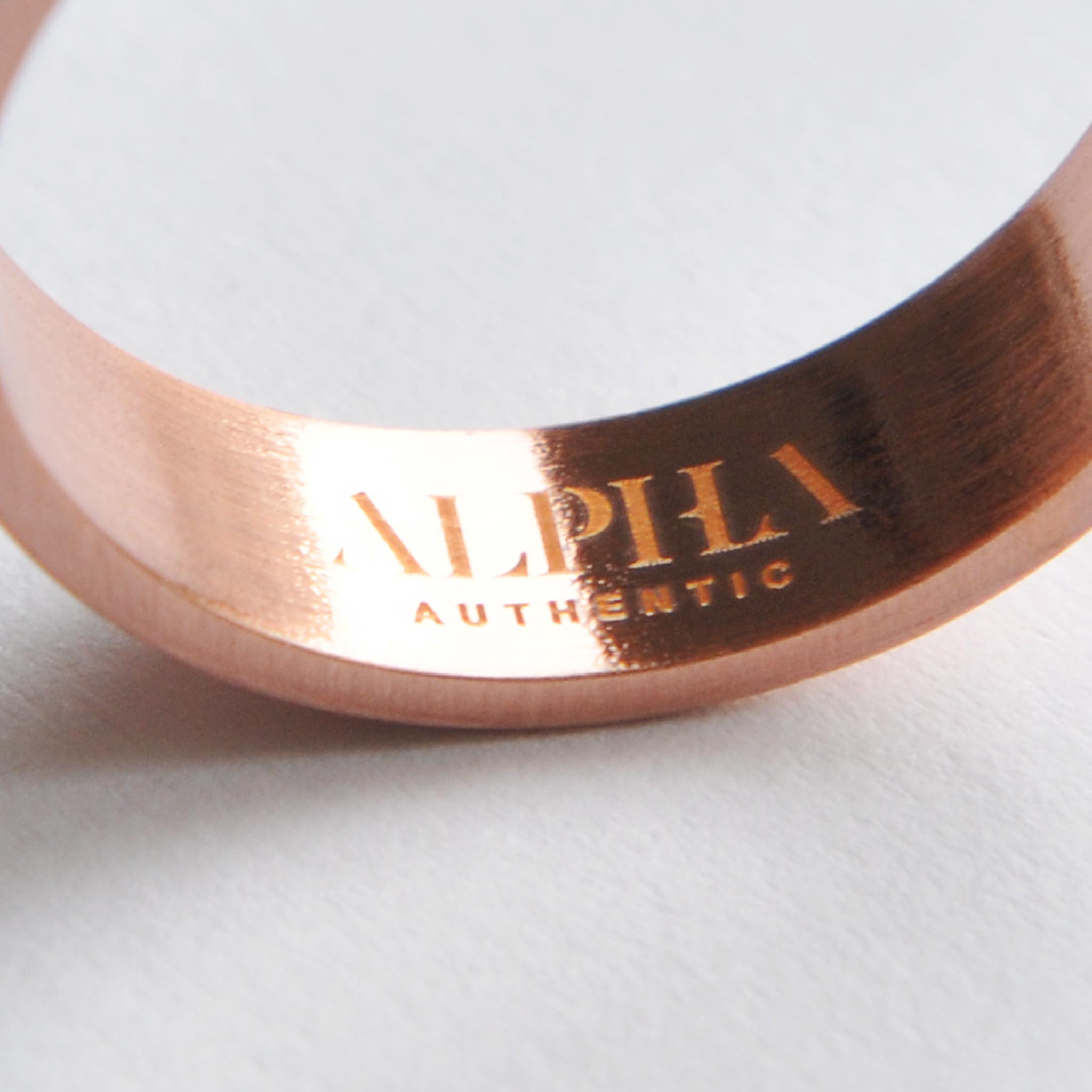 Copper magnetic ring