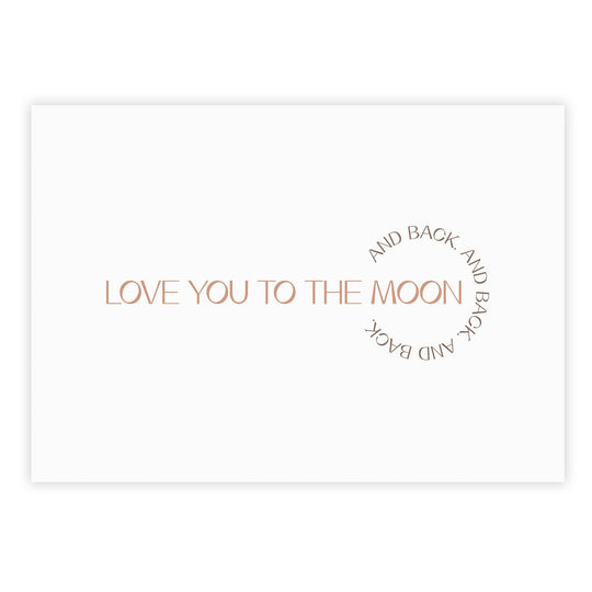 Love you to the moon and back