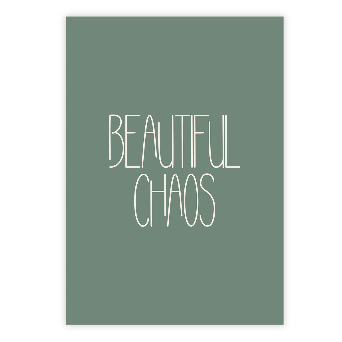 Beautiful chaos
