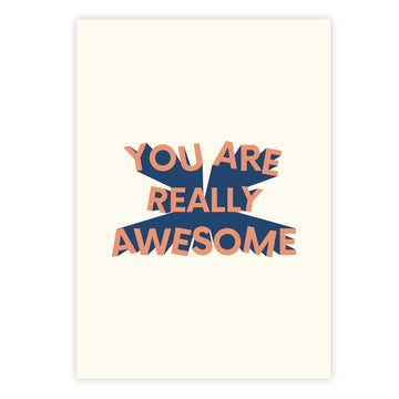 You are really awesome