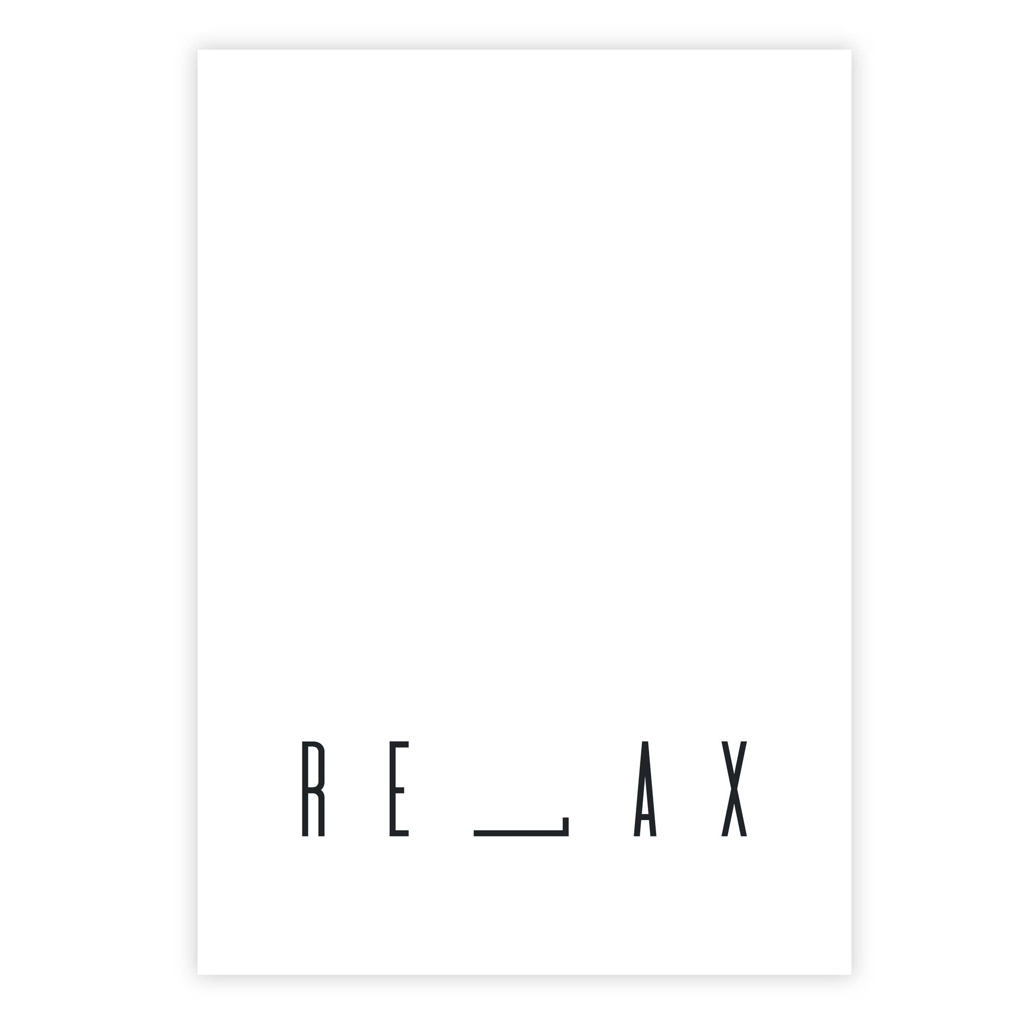 Relax (l on its side)